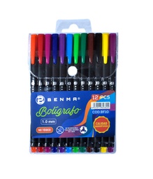 [BF10] Boligrafo Benma de 12 colores